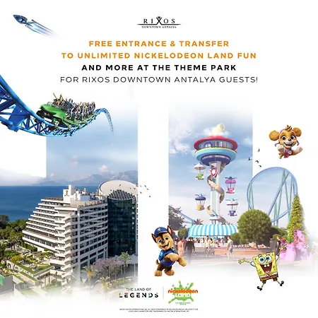 Rixos Downtown - The Land Of Legends Access 호텔 안탈리아